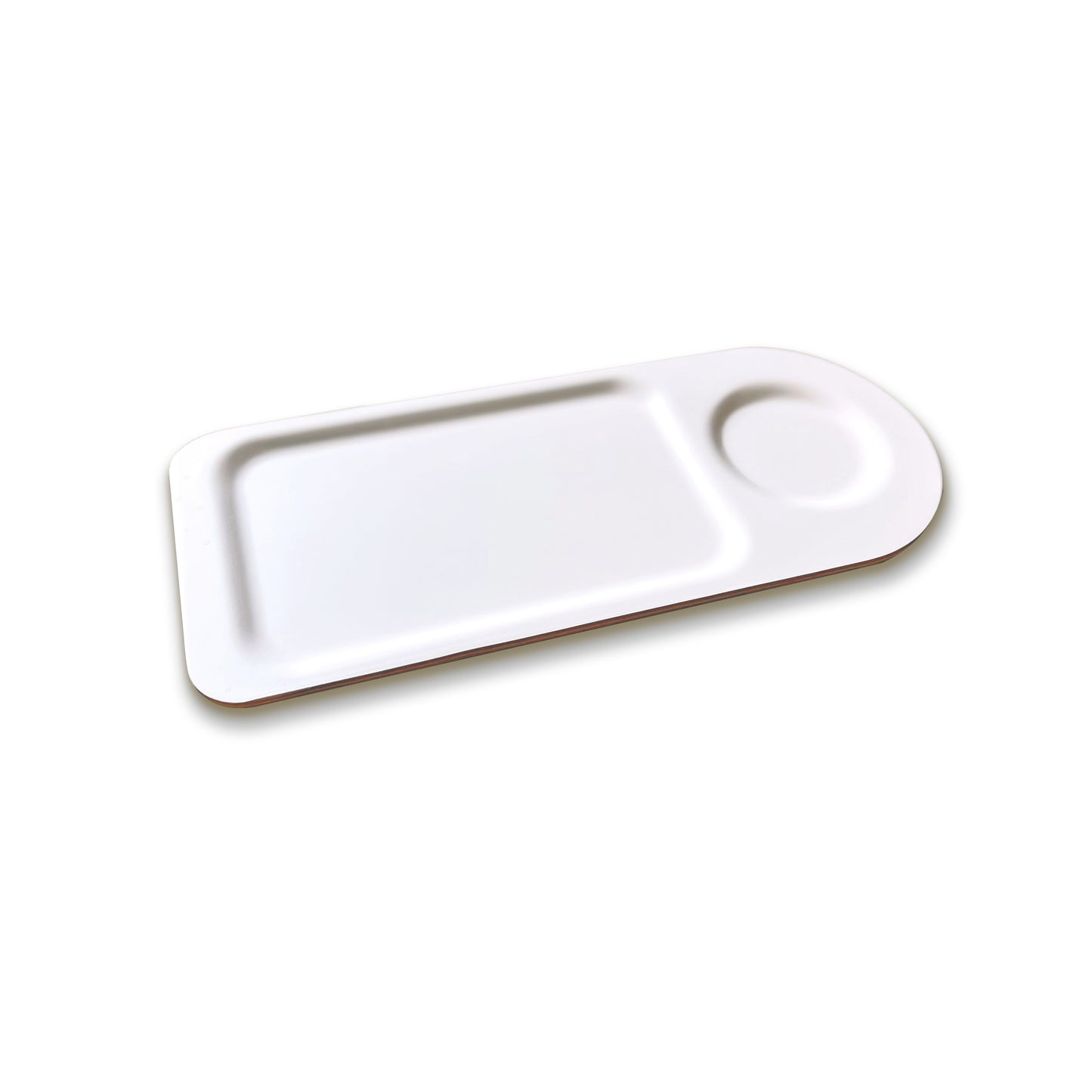 Wooden Breakfast Tray (White)